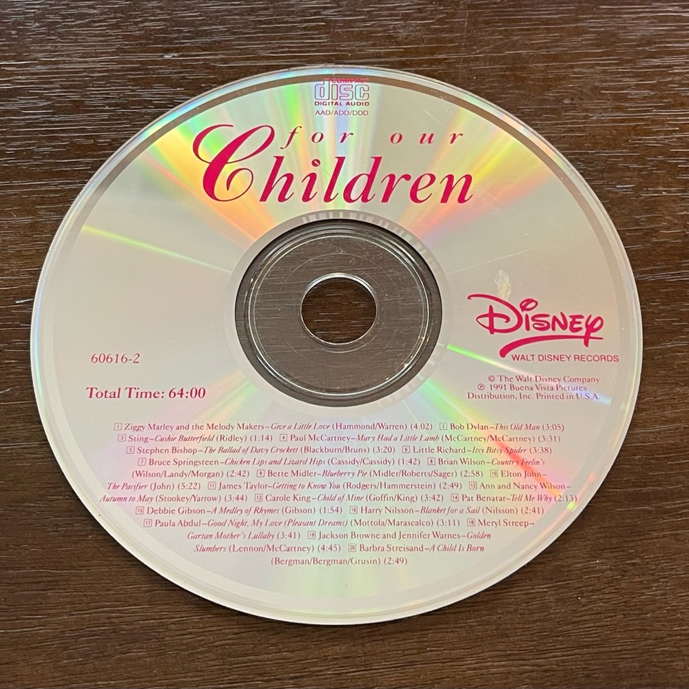 for our Children DVD